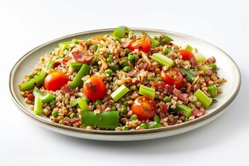 Vibrant Cajun Spelt with Zesty Cajun Seasoning