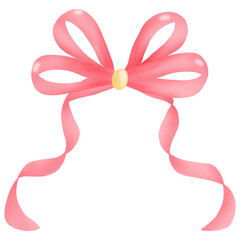 Pink bow