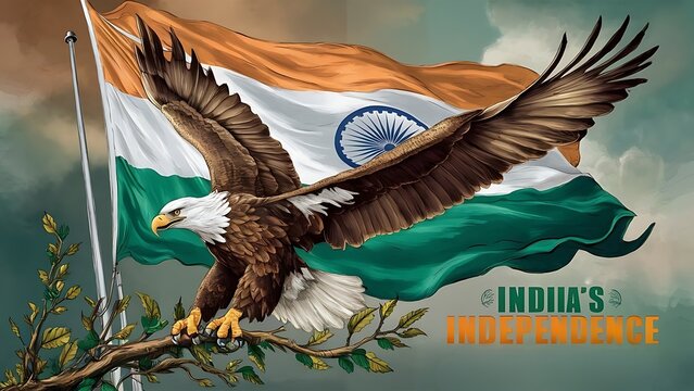 Egale font of Indian flag 