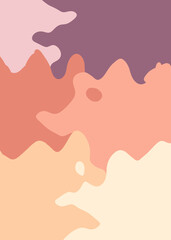 Colorful abstract graphic background. Abstract poster