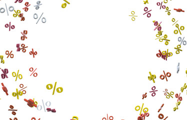 percent shopping digital in 3d.