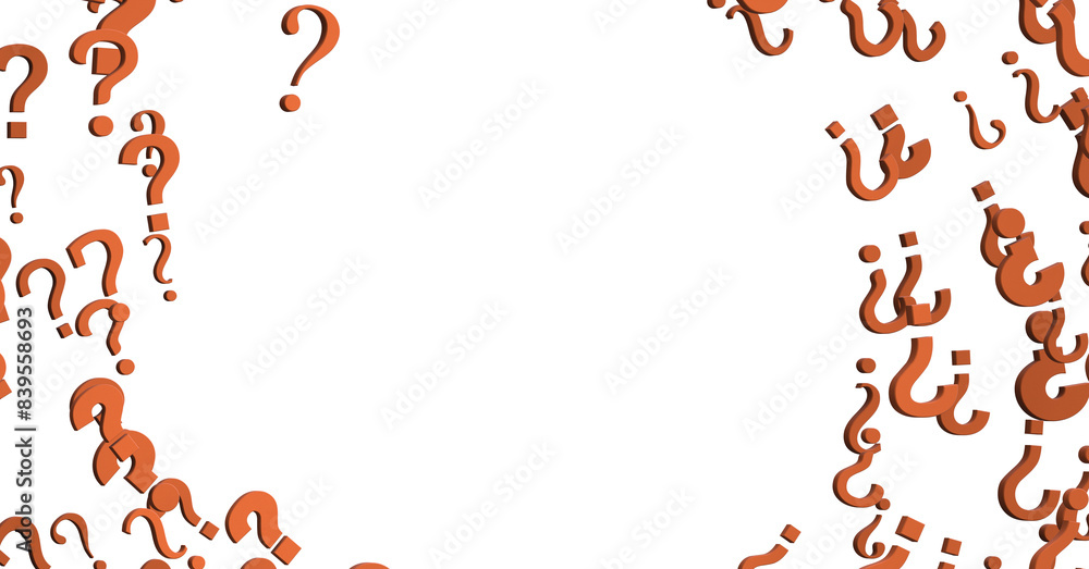 Poster question marks quiz doubt survey faq public poll.