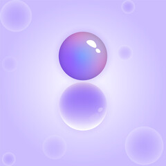 marble color bubble beautiful vector 