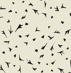 Graphical abstract seamless pattern. Vector illustration fabric wallpaper background textured