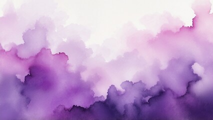 Abstract purple gradient watercolor background