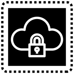 LOCKED,cloud computing,protected,security,cloud storage.svg