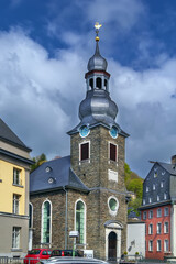Protestant Church in Monschau, Germany