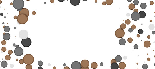 Gilded Festivity: Brilliant 3D Illustration Showcasing a Shower of gold Confetti In 3D PNG