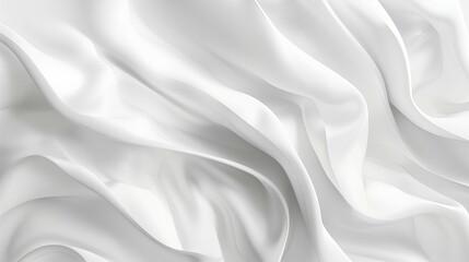 Obraz premium White fabric texture background design element