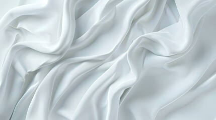 Obraz premium White fabric texture background design element