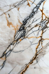 A close-up of a smooth marble surface with subtle, modern veining patterns