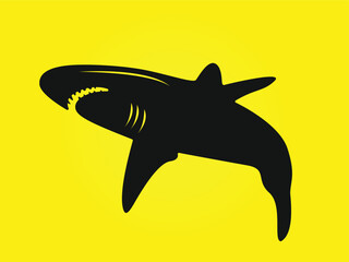 Sea animal Shark vector illustration