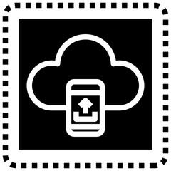 SMARTPHONE,cloud computing,data,upload,storage.svg