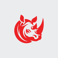 Simple Design of Rhino head