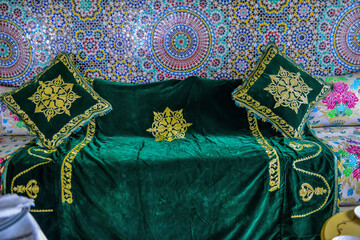 Moroccan wedding. Henna night in the Moroccan wedding