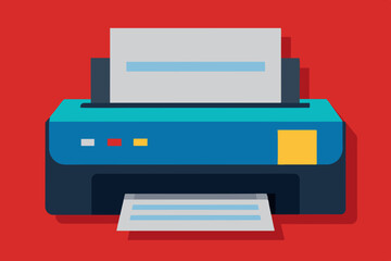 printer vector illustration