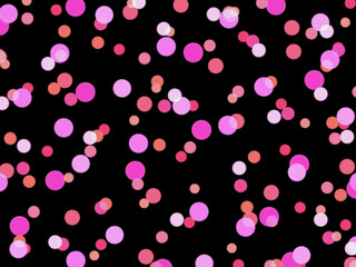 ピンクの玉ボケ背景.