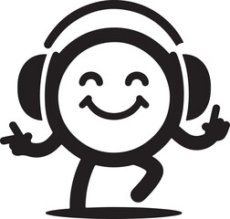 Hadphon color vector