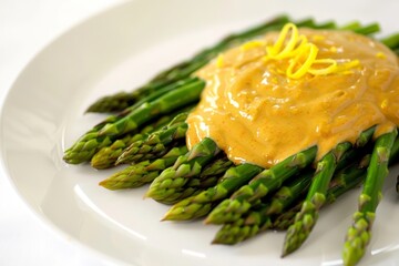 Cajun Hollandaise Asparagus: Exquisite Sauce and Vibrant Citrusy Freshness