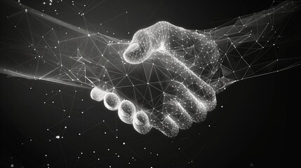 Handshake in a digital style