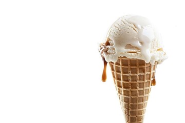 Ice Cream Cone A dripping ice cream cone