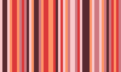 Pattern of vertical stripes, colorful thin and thick lines. Irregular stripe background, vector seamless texture. Abstract striped geometric design in bright colors.