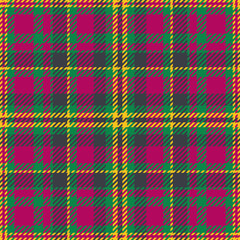 Textile design of textured plaid. Checkered fabric pattern swatch for shirt, dress, suit, wrapping paper print, invitation and gift card.