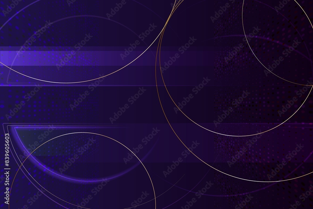 Poster dark abstract background with glowing wave. shiny moving lines design element. modern purple blue gr