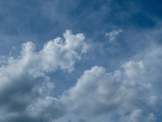 Photo of the sky with clouds