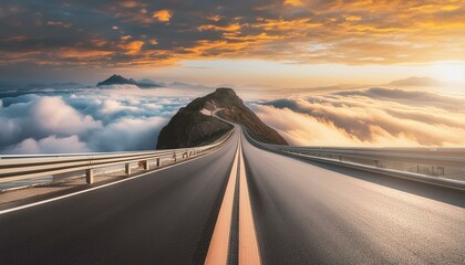 Abstract Journeys: Realistic Cars on a Cloud-Lined Highway