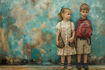 back to school school kids