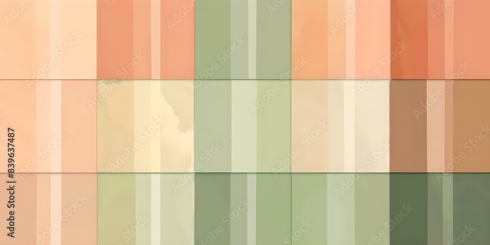 Aufkleber elegant gradient template with muted color palette for sophisticated design elements. concept gradie