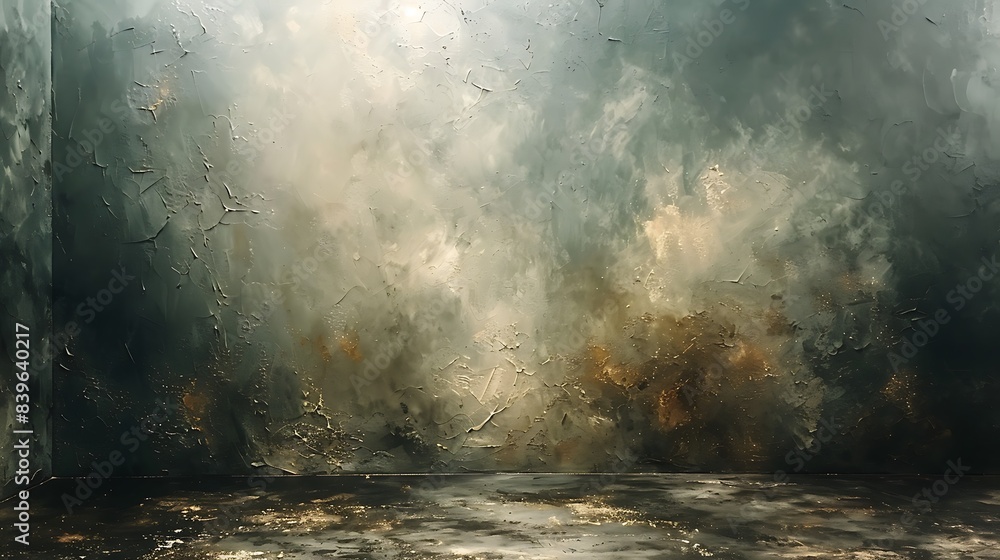 Poster echoes unheard journey into realm of silence minimalist piece echo mystery subtle texture dance acro