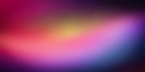 Soft, flowing gradient featuring a blend of warm pink, purple, and yellow hues. Ideal for backgrounds, digital art, and design projects requiring a vibrant yet subtle color palette. High-resolution
