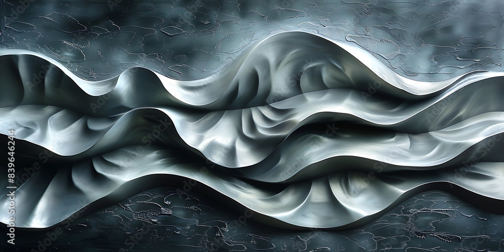 Poster harmonious flow delve into harmonious flow of serenity minimalist masterpiece embodies serene beauty