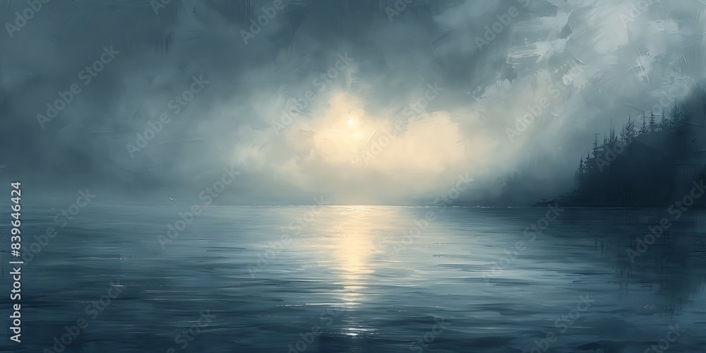 Poster hushed reverberations embark visual journey through echo of silence minimalist masterpiece delicate 