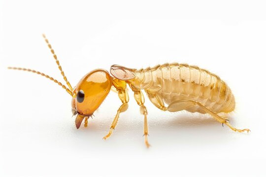 termite isolated on white