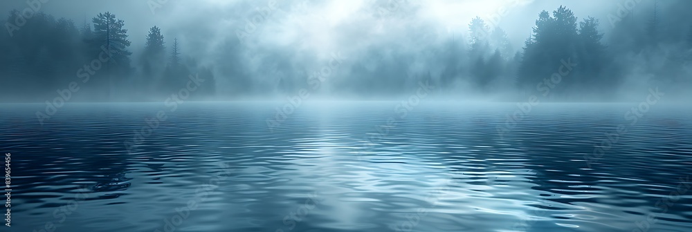 Poster soft reflections immerse yourself soft reflection of silent echo minimalist piece capture gentle rhy
