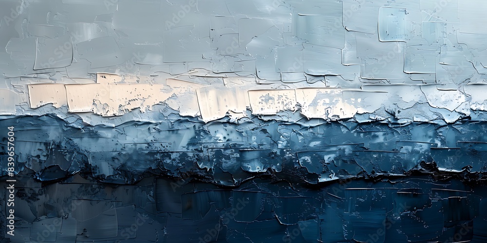 Poster tranquil disarray discover tranquil beauty hidden within chaos minimalist masterpiece embodies harmo