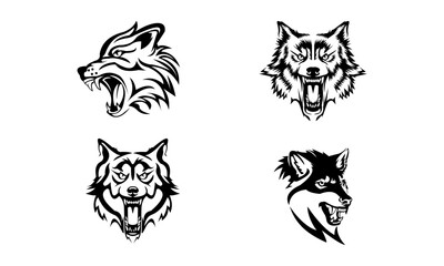 image of a wolf head with tat...