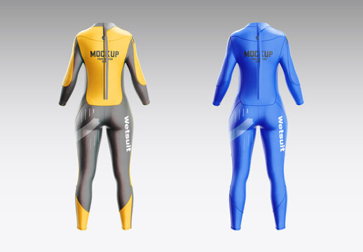 Women&rsquo;s Full Wetsuit mockup 