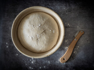 making bread