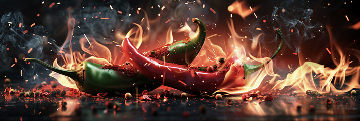 Fiery Peppers