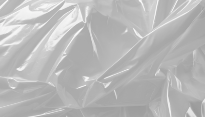 Texture of translucent plastic packaging foil, cellophane