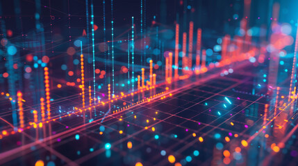 Metrics and indicators, background image