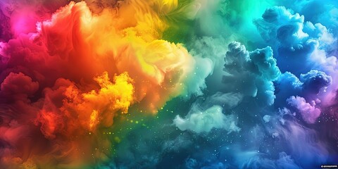 Abstract wallpaper background with colorful rainbow spectrum