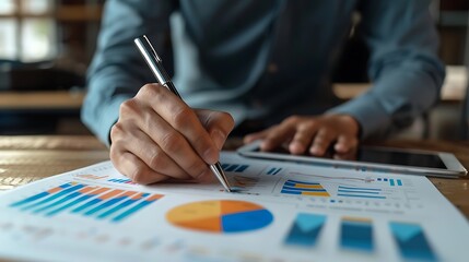 A Business Development Team Conducting a Gap Analysis