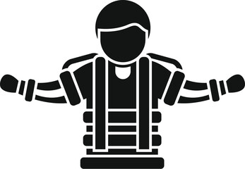 Person is embracing the future of space exploration, wearing a spacesuit designed for navigating challenging environments