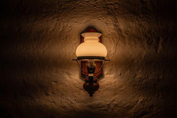 old wall lamp