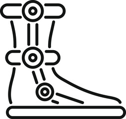 Providing stability and support, an orthopedic boot aids in healing and pain management